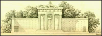 Mausoleumsentwurf