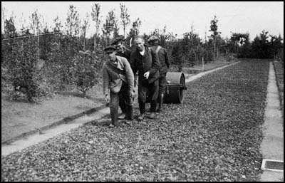 Walzen der Wege
