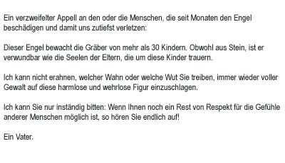 Appell eines Vaters appell