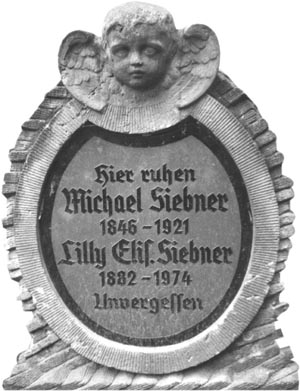 Grabmal Siebner siebner