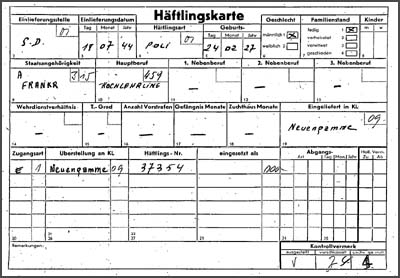 Karteikarte Karteikarte