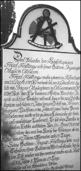 Grabinschrift Faltings Grabinschrift Faltings