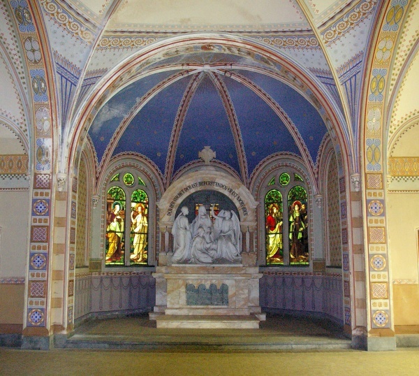 Innenansicht des Mausoleum Riedemann (Foto Peter Schulze)