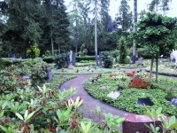 Der 2014 angelegte Bestattungsgarten nahe Eingang 1